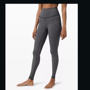 Lulu Lemon Wonder under high rise tight 28” size 6